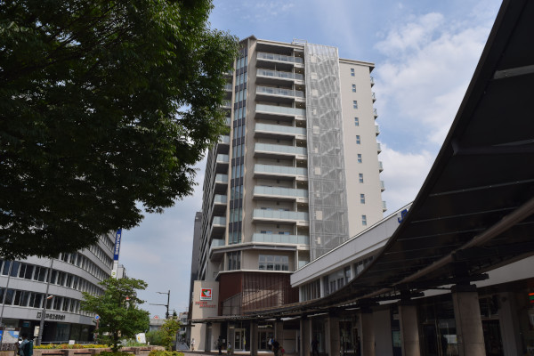 大津駅の隣のマンション