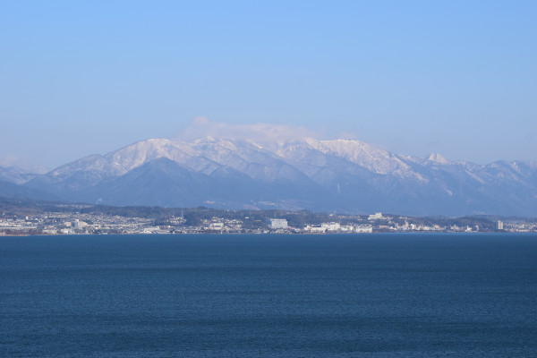 冬の比良山