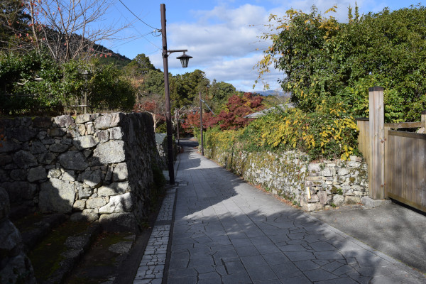 日吉大社参道脇道