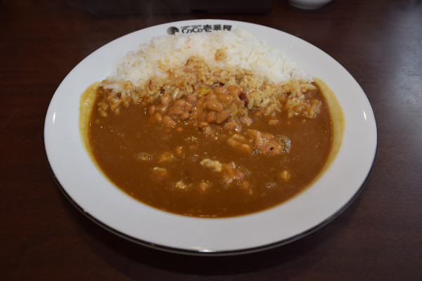 ココイチ納豆カレー